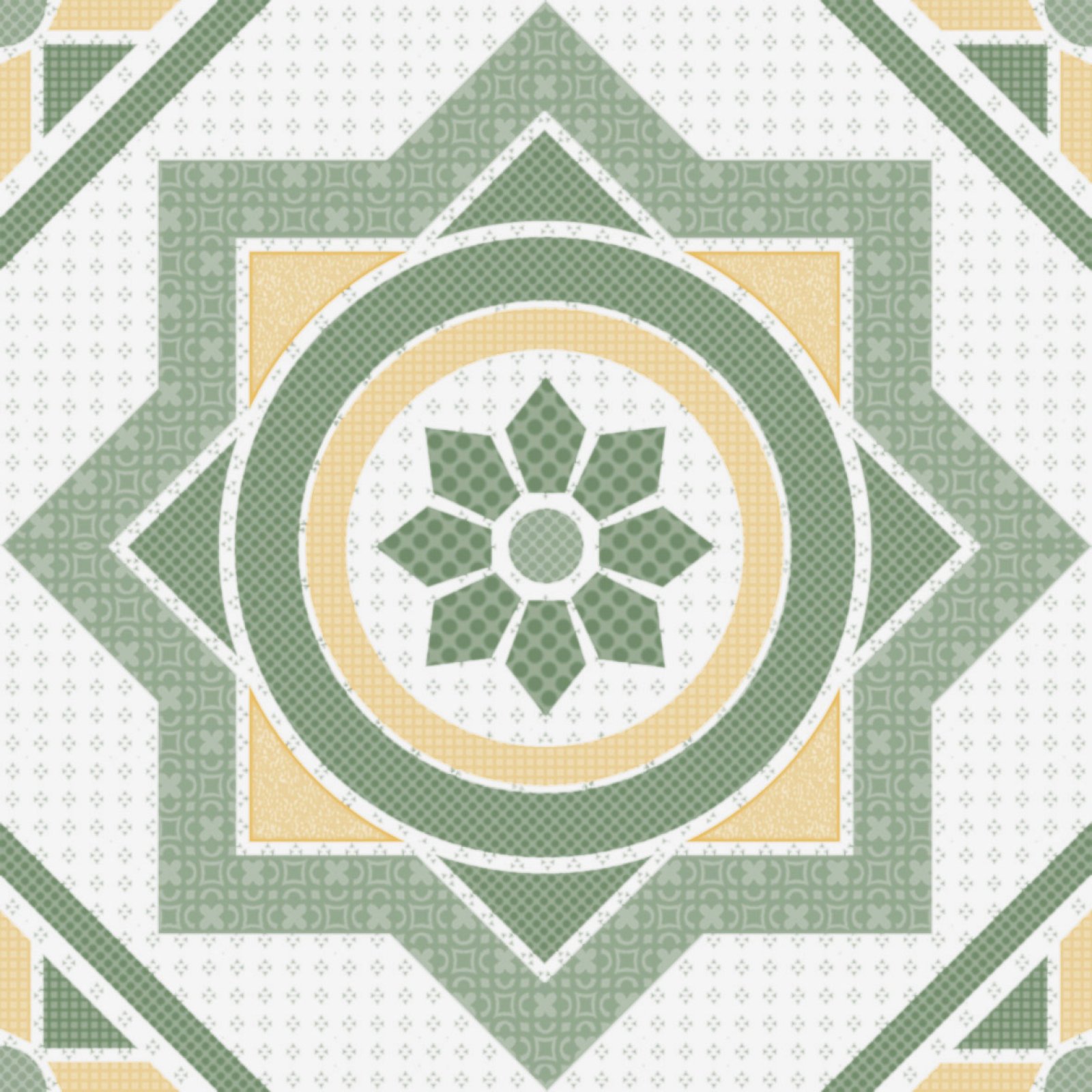 Asia Tile Topaz Green 20x20